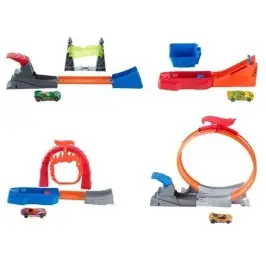 HW Action Stunt Trackset Asst FWM85