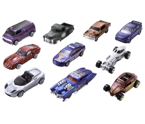 HW Basic Car 10-Pack Asst 54886