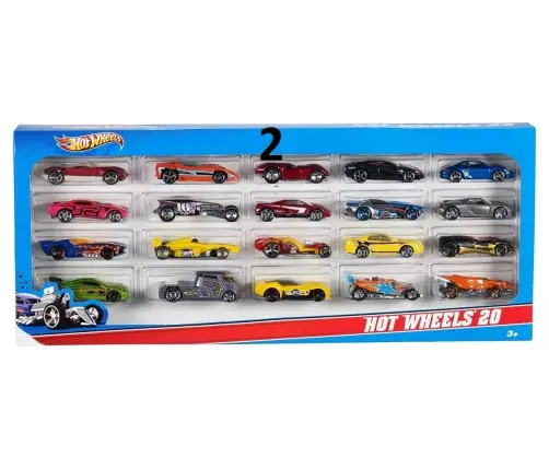 HW Basic Car 20-Pack Asst H7045