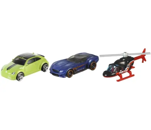 HW Basic Car 3-Pack Asst K5904