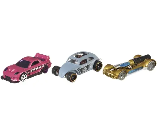 HW Basic Car 3-Pack Asst K5904