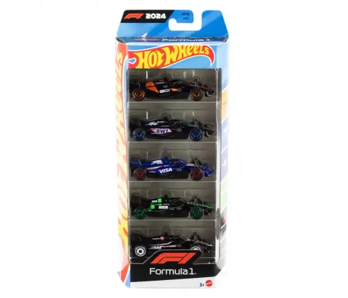 HW Basic Car F1 5-Pack JGF58