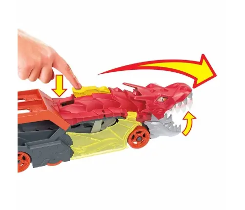 Hot Wheels City Dragon vilkikas GTK42