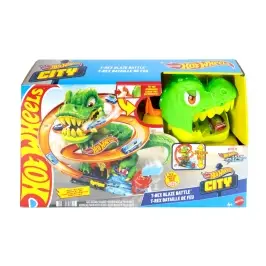 HW City T-Rex vs Fire Station JBM73