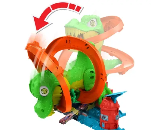 HW City T-Rex vs Fire Station JBM73