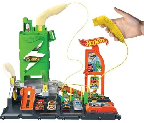 HW City Nemesis Bat vs. Tire Shop​ HTN78