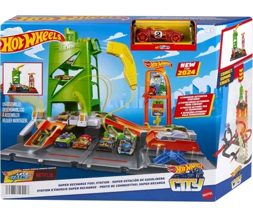 HW City Nemesis Bat vs. Tire Shop​ HTN78