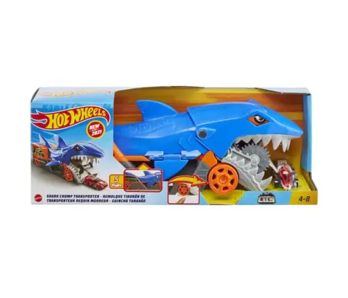 Hot Wheels City Shark Chomp vilkikas GVG36