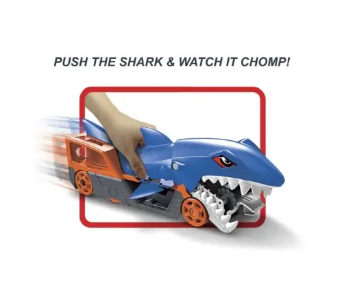 Hot Wheels City Shark Chomp vilkikas GVG36