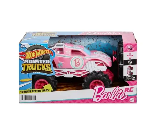 HW Monster Trucks R/C ​1:24 Barbie HNV02