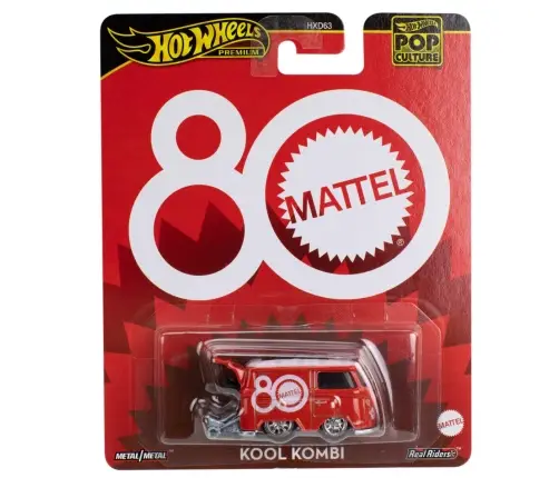 HW Premium Pop Culture - Volkswagen Kool Kombi Mattel 80th JBL68