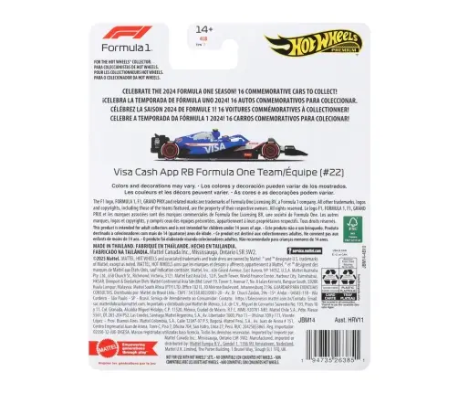 HW Premium Race VCARB 2024 Yuki Tsunoda JBM14
