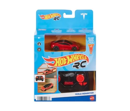 HW R/C 1:64 Tesla Roadster HJP78