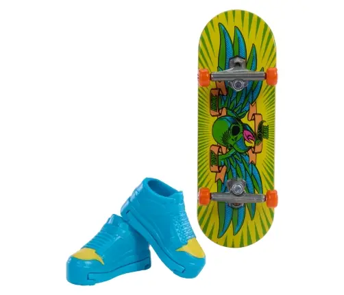 HW Skates Neon Bones Tony Hawk Fingerboard + Shoe Asst​ HPG21
