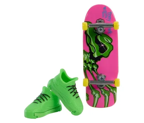 HW Skates Neon Bones Tony Hawk Fingerboard + Shoe Asst​ HPG21