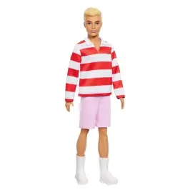 Ken Fashionistas Doll - Red & Whitre Stripe HYV01
