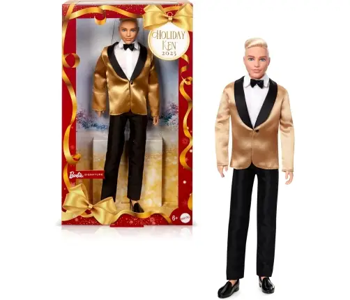 Ken Holiday Doll - Blonde JGK55