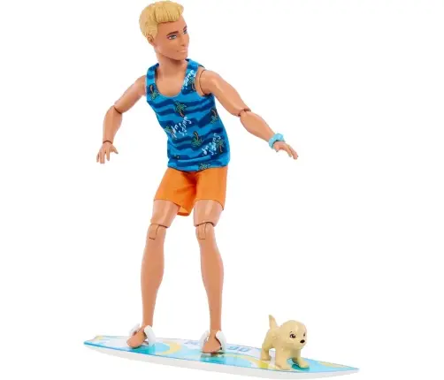 Ken Surf Doll + Accessories HPT50