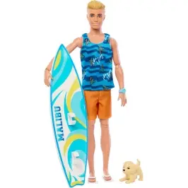 Ken Surf Doll + Accessories HPT50