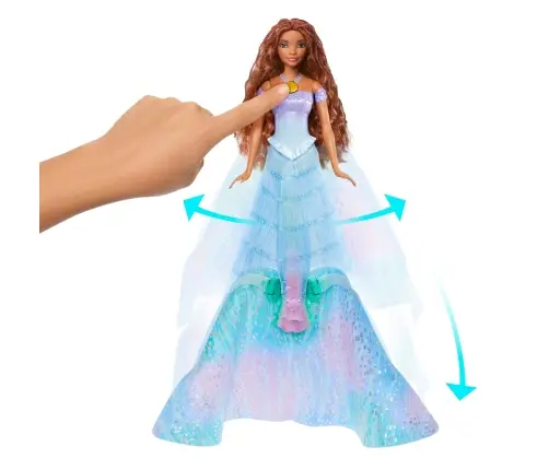 Little Mermaid Fashion Doll - Transformation Feature HLX13