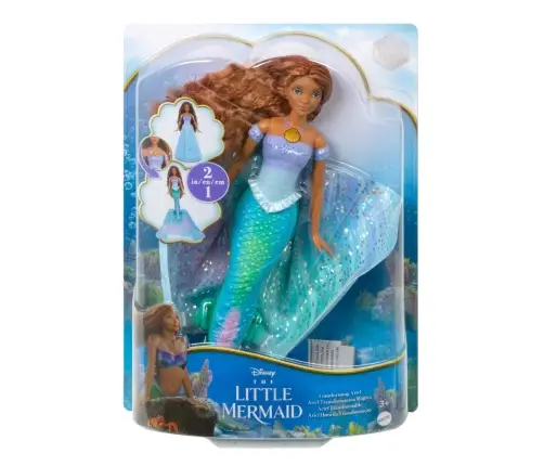 Little Mermaid Fashion Doll - Transformation Feature HLX13