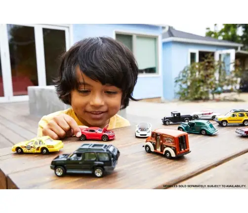 MBX 1:64 Car with Moving Parts Asst. FWD28