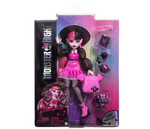 Monster High Core Doll - Draculaura (Refreshed) HRP64