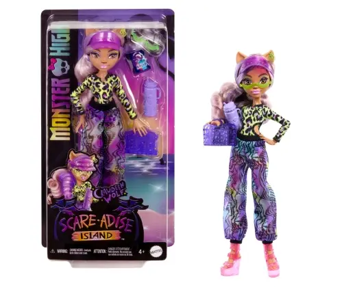 Monster High Scare-adise Island Doll - Clawdeen HRP67
