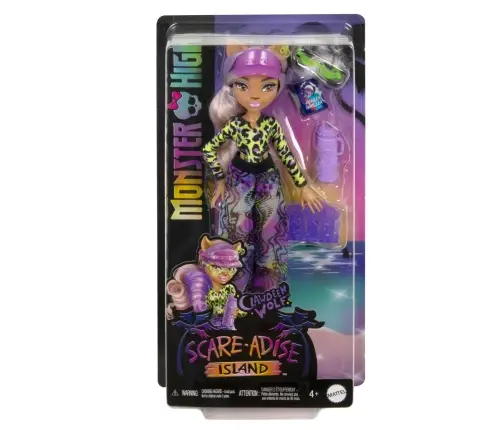 Monster High Scare-adise Island Doll - Clawdeen HRP67