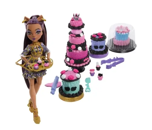 Monster High Scary Sweet Birthday - Cake Kit Playset JBG78