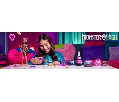 Monster High Scary Sweet Birthday - Cake Kit Playset JBG78