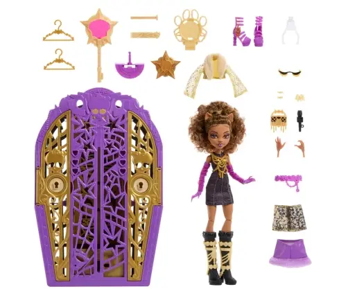 Monster High Skulltimates Secrets Hauntlywood Series - Clawdeen Wolf JBG80