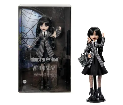 Monster High X Wednesday Core lelle - HXJ04