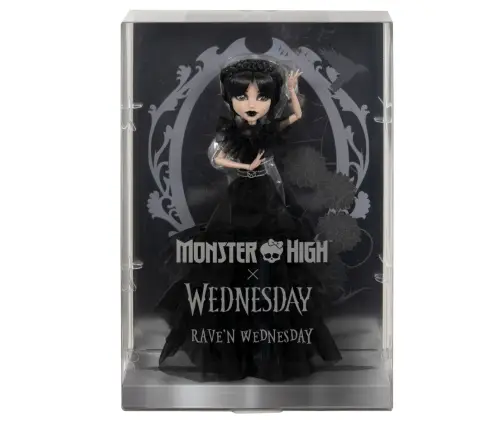 Monster High X Wednesday Rave'n Dress Doll HXJ03