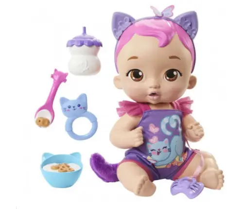 My Garden Baby Snack & Snuggle Kitten 12'' lelle HHP28