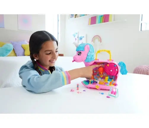 Polly Pocket 35th Celebration Unicorn Party (Window Box) HYD96