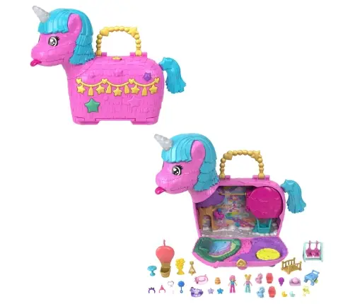 Polly Pocket 35th Celebration Unicorn Party (Window Box) HYD96