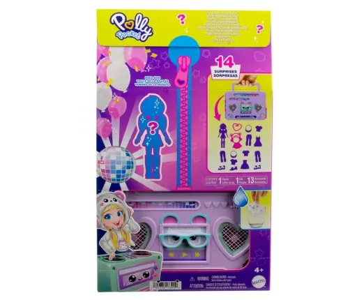 Polly Pocket Disco Dance Fashion Reveal HRD65