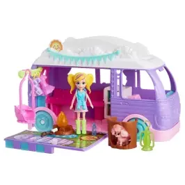 Polly Pocket Glamping Van Playset JCC32