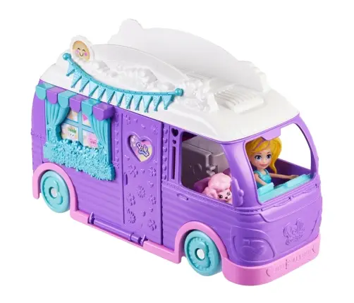 Polly Pocket Glamping Van Playset JCC32