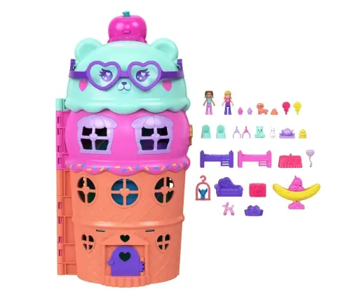 Polly Pocket Ice Cream House Playset JFT91