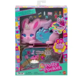 Polly Pocket Large Wearable Compact - Baby Bunnycorn JFT88
