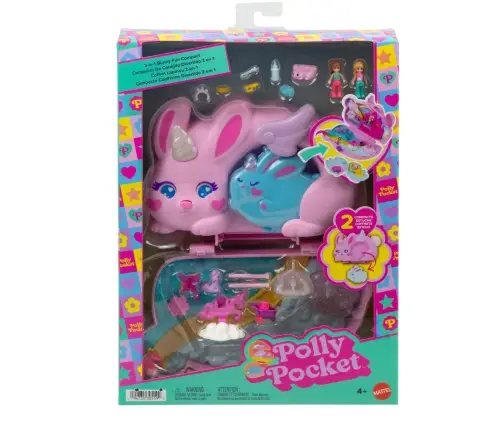 Polly Pocket Large Wearable Compact - Baby Bunnycorn JFT88