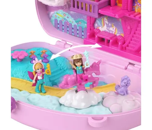 Polly Pocket Large Wearable Compact - Baby Bunnycorn JFT88