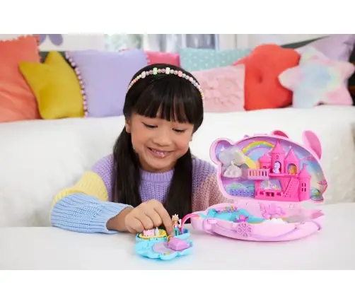 Polly Pocket Large Wearable Compact - Baby Bunnycorn JFT88