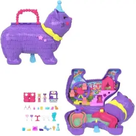 Polly Pocket Party Cat Pinata - Window Box JFT90 Polly Pocket Party Cat Pinata - Window Box JFT90