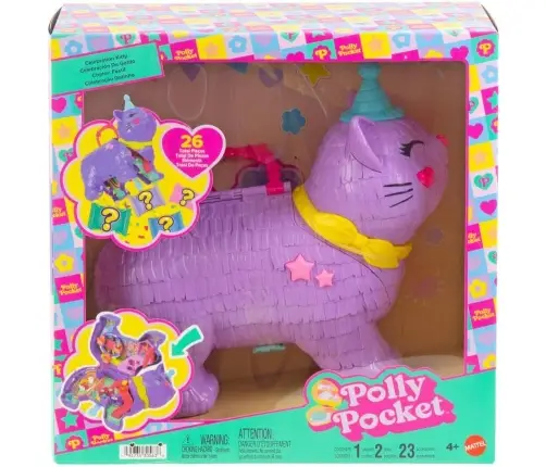 Polly Pocket Party Cat Pinata - Window Box JFT90