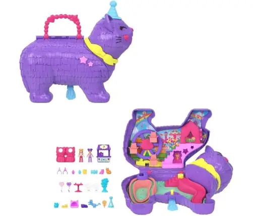 Polly Pocket Party Cat Pinata - Window Box JFT90