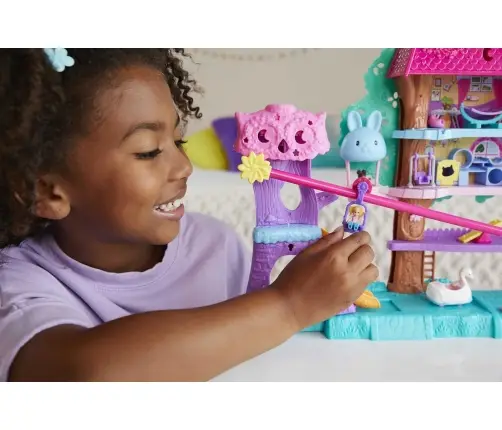 Polly Pocket Pollyville Pet Party Treehouse HHJ06
