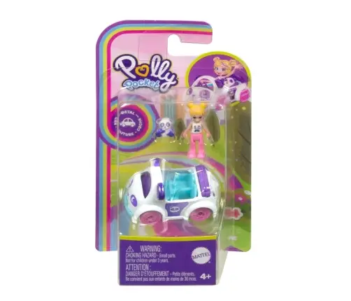 Polly Pocket Pollyville Single Car Asst HKV55
